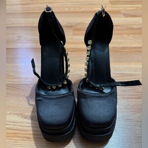 Black Platform Heels